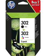 Cartouche 302 Noir+Couleur – HP
